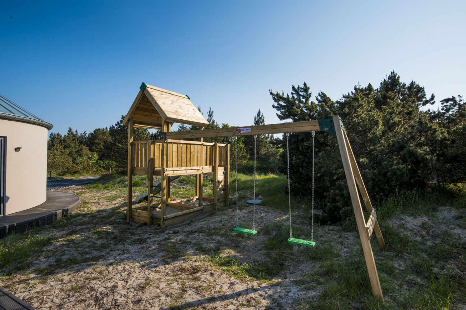 Lyxigt semesterhus i blåvand danmark att hyra. fitness wellness & spa