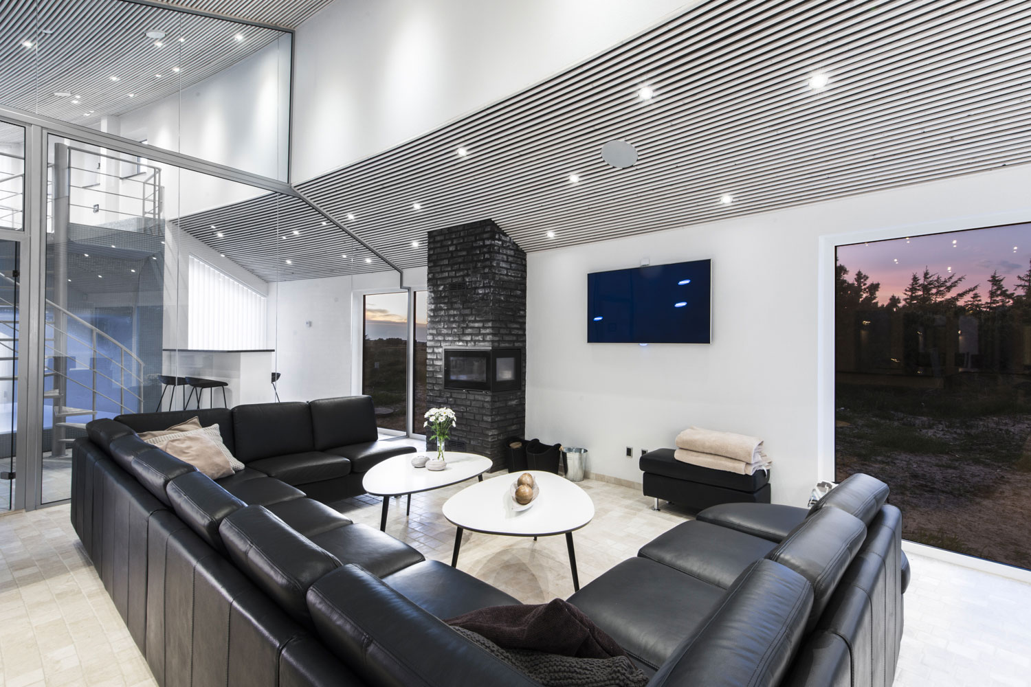Lyxigt semesterhus i blåvand danmark att hyra. fitness wellness & spa