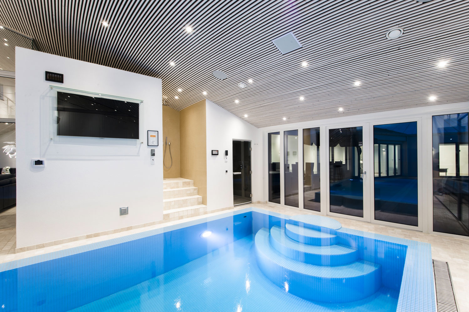 Luksus sommerhus i blåvand udlejes fitness wellness pool & spa