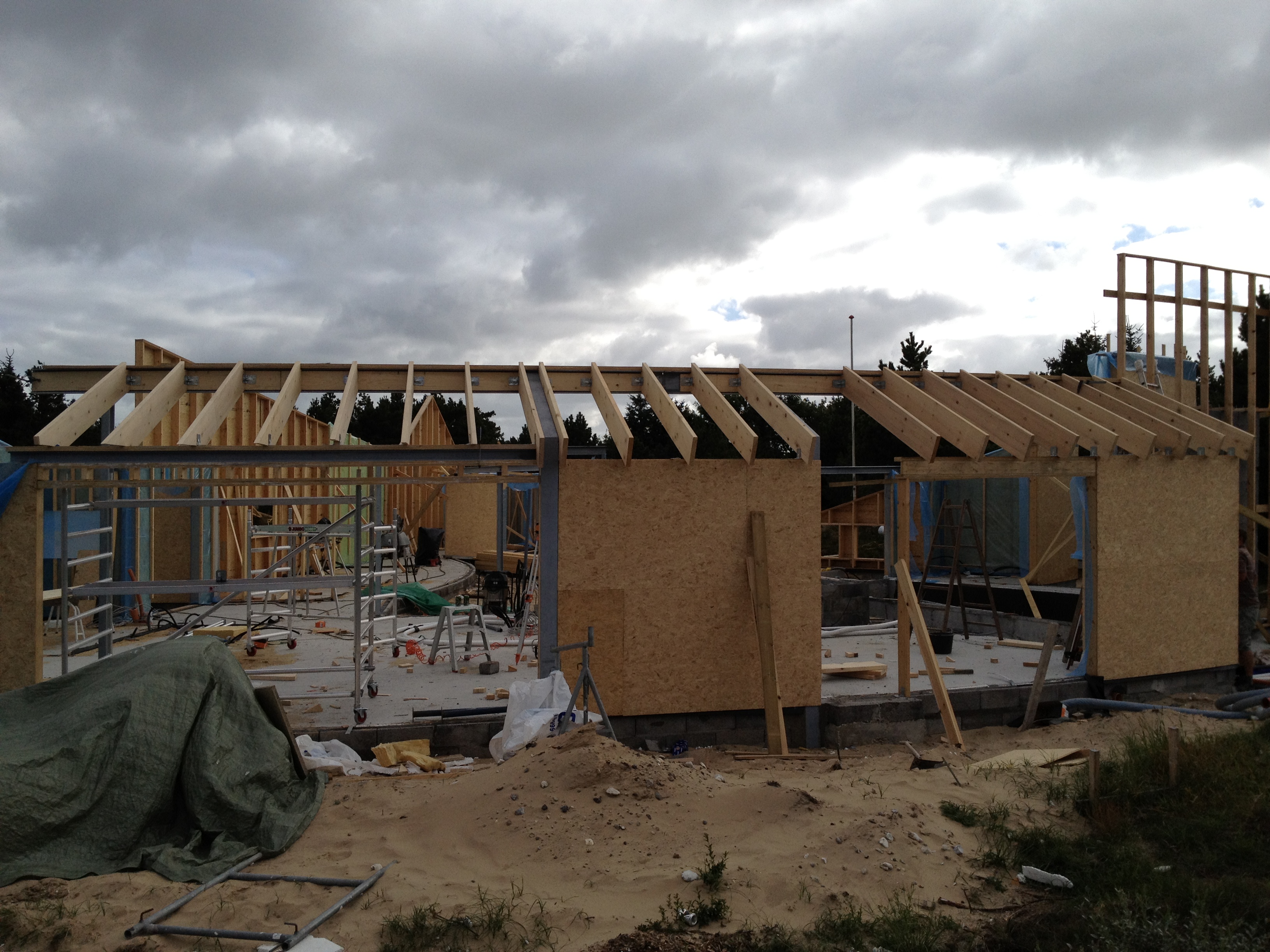 Nordkrogen 12 avanceret sommerhus konstruktion i blåvand